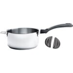 De buyer - 3491. 04 - lot 4 casseroles + 1 queue amovible + 2 anses - twisty -  14cm + 16cm + 18cm + ...