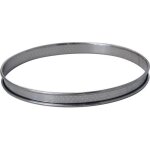 De buyer cercle  tarte aux bords rouls perfors - inox -  28 x h 2 cm - tous feux dont induction