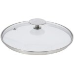 Couvercle verre milady - de buyer - diamtre 28 cm - inox et transparent
