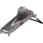 Mandoline professionnelle viper - de buyer - 2 plateaux lames julienne de 4 - 10 mm - inox