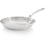 De buyer mini pole ronde affinity - inox -  28 cm - tous feux dont induction