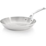 De buyer mini pole ronde affinity - inox -  32 cm - tous feux dont induction