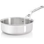 De buyer sauteuse affinity bords droits - inox - diamtre : 24 cm