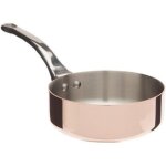 De buyer sauteuse droite cuivre prima matera induction - � 16 cm - orange et gris - tous feux dont induction ...