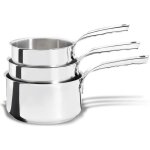 De buyer lot de 3 casseroles inox 1618 et 20 cm - 3410. 03