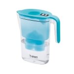 Carafe filtrante bwt vida bleu 26l ? cartouche fournie filtrant le calcaire le chlore le plomb et le ...