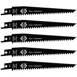 C. k t0821 lames de scie sabre 6 tpi lot de 5 longueur lame de scie 150 mm 5 pc(s)