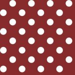 D - c - table - nappe ovale manhattan venita rouge 150x250cm