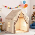 Cabane tente enfant interieure: tente enfant exterieur de jardin - maison b�b� int�rieur fille avec fen�tre ...