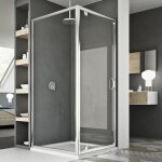 Cabine douche 80x80 ap. 80 cm h185 transparent - sintesi duo 1 portillon - verre - pivotante - gris - ... Cabine douche 80x80 ap. 80 cm h185 transparent - sintesi duo 1 portillon - verre - pivotante - gris - ...