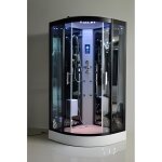 Cabine de douche hammam lutece 100 x 100 cm full options