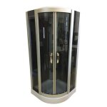 Cabine de douche hydromassante modle new york 90 x 90cm spa bain chrometherapie