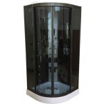 Cabine de douche hydromassante modèle toronto 90 x 90cm spa bain chrometherapie Cabine de douche hydromassante modèle toronto 90 x 90cm spa bain chrometherapie