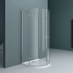 Cabine de douche pare douche design 90x90x190cm rav03k avec bac a douche et garniture d ecoulement (al01) ...