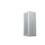 Cabine paroi de douche pivotante 70x70 ouv. 70 cm h 185 en acrylique mod. sigma duo