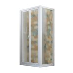 Cabine parois de douche saloon 70x70 ouv. 70 cm h 185 en acrylique mod. delta duo