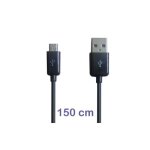 C�ble 15m charge et data noir usb micro - usb samsung pour s5611
