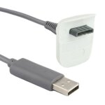 C�ble 2 en 1 (chargeurs & connecting) pour xbox 360