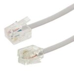 C�ble 3 m�tres rj11 vers rj11 - t�l�phonie ou t�l�communication