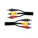 Cable 3x rca audio video rca male 1. 5m