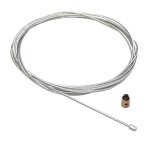Cble dacclrateur de gaz universel dellorto 3x3mm 1. 2mm 2. 50m avec serre cble cyclo scoot moto ...