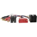 Cble adaptateur autoradio - caliber - rah3221 - 20 pin mini iso - rca - 4 canaux