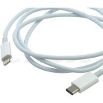 Cble adaptateur connectique usb - c mle vers 8 broches iphone ipod ipad 1m