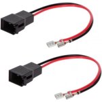 C�bles adaptateur pour haut - parleurs voiture - svatv - lot de 2