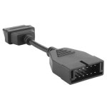Cble adaptateur obd1 obd2 - connecteur obd 12pin  16pin - diagnostic auto professionnel
