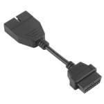 Cble de connecteur obd1 obd2 - adaptateur diagnostic - gm vaz daewoo - compact et durable - haute fiabilit ...