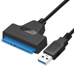 C�ble adaptateur sata vers usb 3. 0 pour disque dur externe 25 pouces (hdd / ssd) avec transfert de donn�es ...