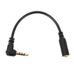Câble adaptateur trs vers trrs - micropohne - 35 mm - haute résistance - léger - 13 cm Câble adaptateur trs vers trrs - micropohne - 35 mm - haute résistance - léger - 13 cm