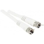 C�ble pour antenne satellite - cordon sat - m - m 250 m - connecteur coaxial � vis