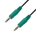 Cble audio auxiliaire jack 35 mm mle mle waytex 21551 haute qualit 150m