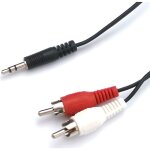 Cable audio jack 31 - 2 vers 2 x rca 10m