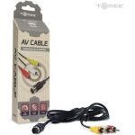 C�ble audio video av pour console de jeu sega saturn