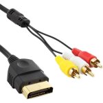 Cable audio video av rca pour console microsoft xbox 1 (première génération) Cable audio video av rca pour console microsoft xbox 1 (première génération)