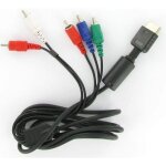 Cable audio video yuv composante hd pour ps2 ps3