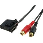 Adaptateur rca - volkswagen - universel - noir - 0. 8m - pour plusieurs modles de voitures