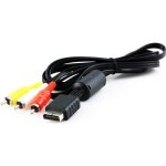 Cble av - bulk - ps1 / ps2 / ps3 - noir - cble vido - cordon de raccordement
