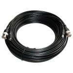 Cble bnc - cox20 - 20 mtres - extension coaxiale - connecteur bnc - connecteur vido bnc macho