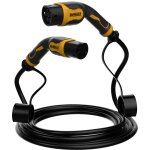 C�ble de charge pour v�hicule �lectrique - dewalt - 37kw - type 2 - 5 m - c�ble tpu - 32a - 230v ac