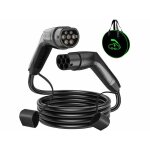 C�ble de chargement triphas� pour voiture �lectrique 32 a / 22 kw type 2 - 5 m
