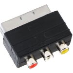 Cable - connectique tv - video - son - adaptateur péritel mâle a / v à 20 broches Cable - connectique tv - video - son - adaptateur péritel mâle a / v à 20 broches