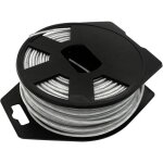 C�ble de coupe - bordures ronde fil de d�broussailleuse renforc� en acier gain� de nylon24 mm x 43 m ...