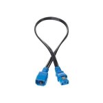 Cble dalimentation hpe - iec 60320 c13 vers iec 60320 c14 - ca 250 v - 10 a - 2 m - noir