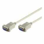Câble data db9 nullmodem femelle - femelle Câble data db9 nullmodem femelle - femelle