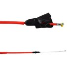 C�ble dembrayage rouge fluo doppler pour moto beta 50 rr enduro