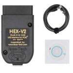 C�ble de diagnostic hex v2 vcds vag com 25. 3 - compatible vw / audi / skoda / seat jusquen 2017 - acc�s ...