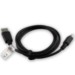 Cble de donnes et de chargement - caseroxx - mini - usb - 100 cm - noir - pour calculatrice texas instrument ...